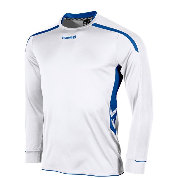 Preston Shirt l.m. — White-Royal