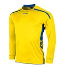 Preston Shirt l.m. — Yellow-Royal