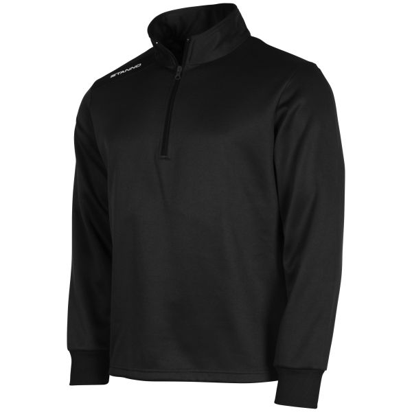 Field Half Zip Top — Black