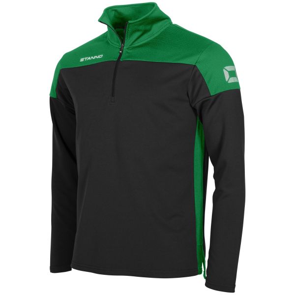 Pride 1/4 Zip Top — Black-Green