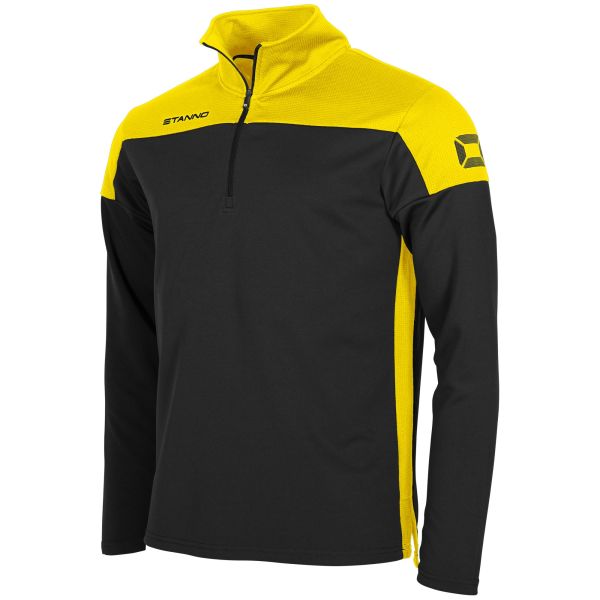 Pride 1/4 Zip Top — Black-Yellow
