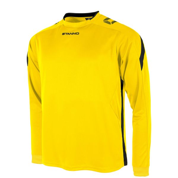 Drive Match Shirt LS — Yellow-Black