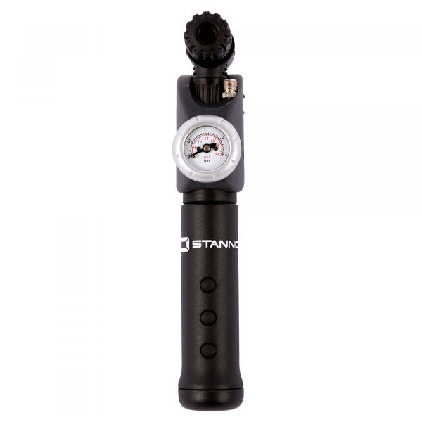 Pump with Pressure Gauge — Black