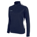 First Quarter Zip Top Ladies — Navy-White