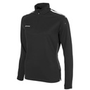 First Quarter Zip Top Ladies — Black-Anthracite