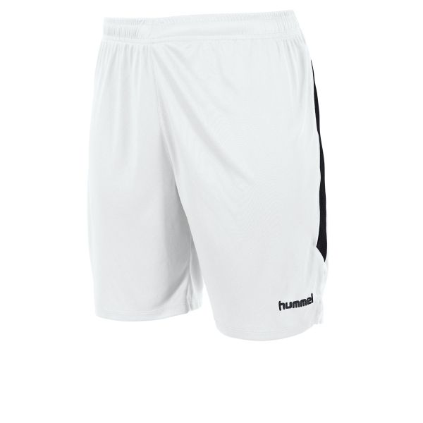 Boston Shorts — White-Black