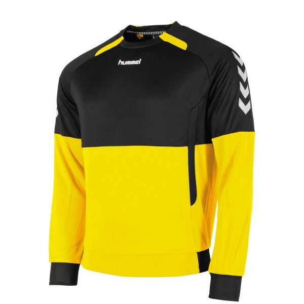 Authentic Top Round Neck — Yellow-Black