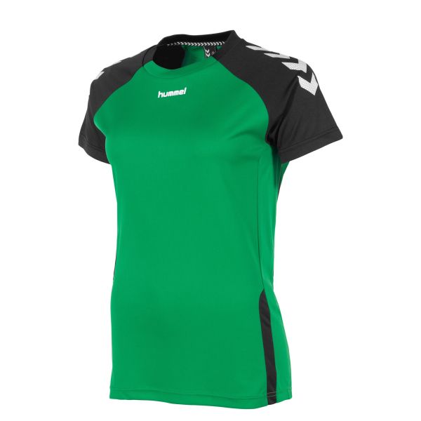 Authentic Ladies Tee — Green-Black