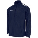 First Half Zip Windbreaker — Navy-White