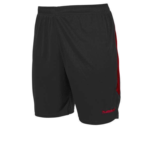 Boston Shorts — Black-Red