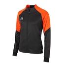 Bolt Full Zip Top Ladies — Black-Orange