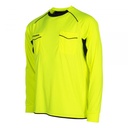 Bergamo Referee Shirt l.m. — Neon Yellow-Black