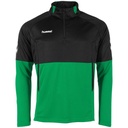 Authentic 1/4 Zip Top — Green-Black
