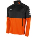 Authentic 1/4 Zip Top — Orange-Black
