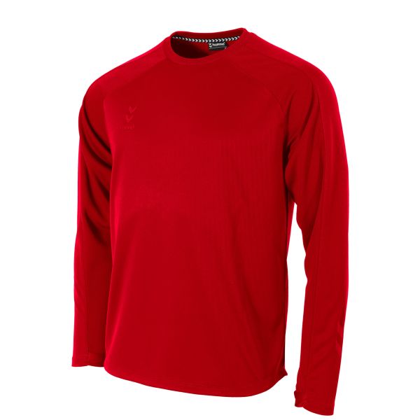 Tulsa Round Neck Top — Red