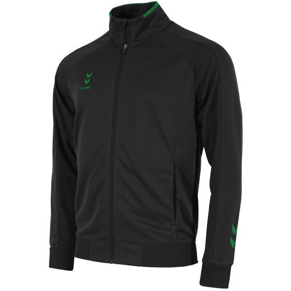 Tulsa Full Zip Top — Black-Green