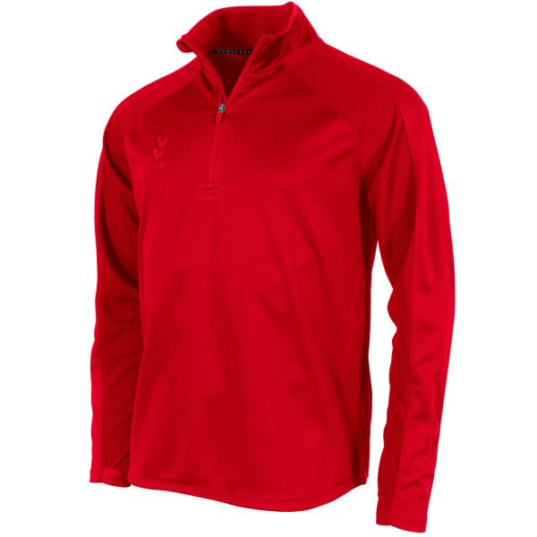 Tulsa Quarter Zip Top — Red