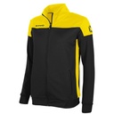 Pride Full Zip Ladies Jacket — Black-Yellow