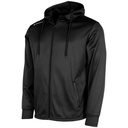 Field Hooded Full Zip Top — Black