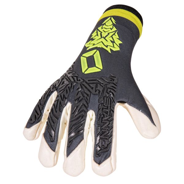 Volare Ultra JR Goalkeeper Gloves III — Black-Grey-Yellow