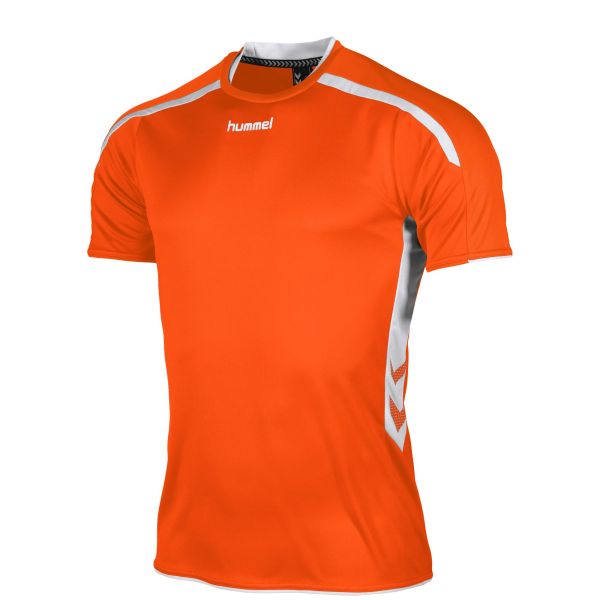 Preston Shirt k.m. — Orange-White