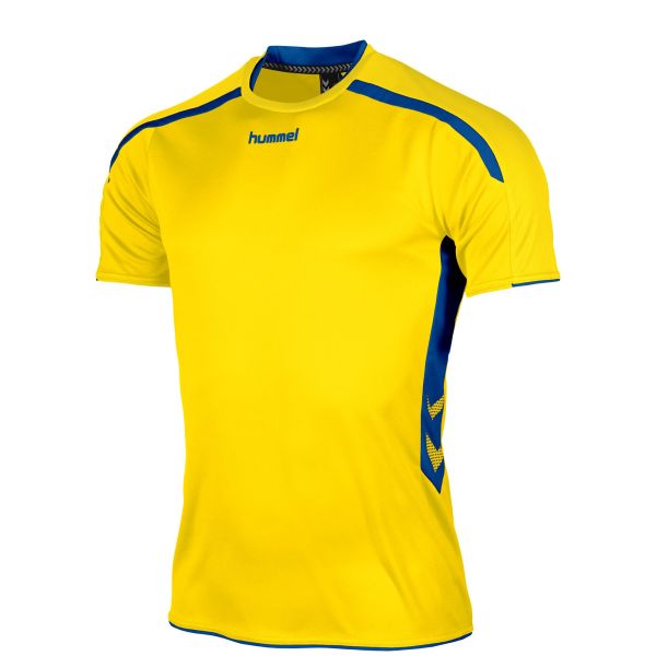 Preston Shirt k.m. — Yellow-Royal