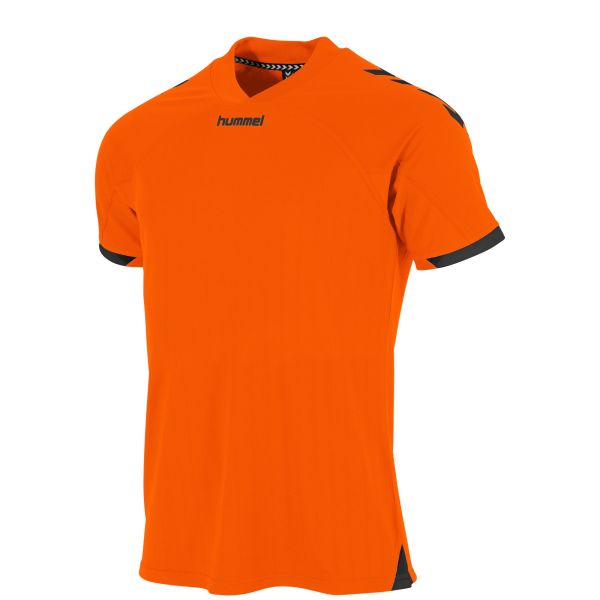 Fyn Shirt — Orange-Black