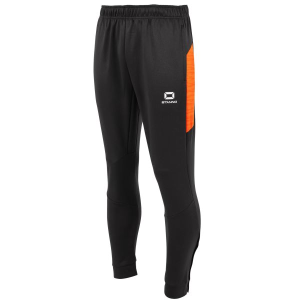 Bolt Pants — Black-Orange
