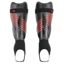 Liga IV Shin Guards — Black-Grey-Red