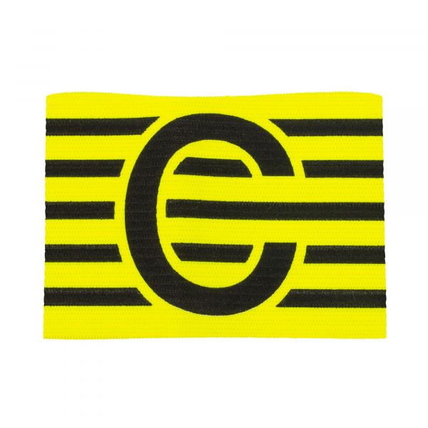Aanvoerdersband Verstelbaar — Yellow-Black