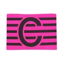 Aanvoerdersband Verstelbaar — Pink-Black