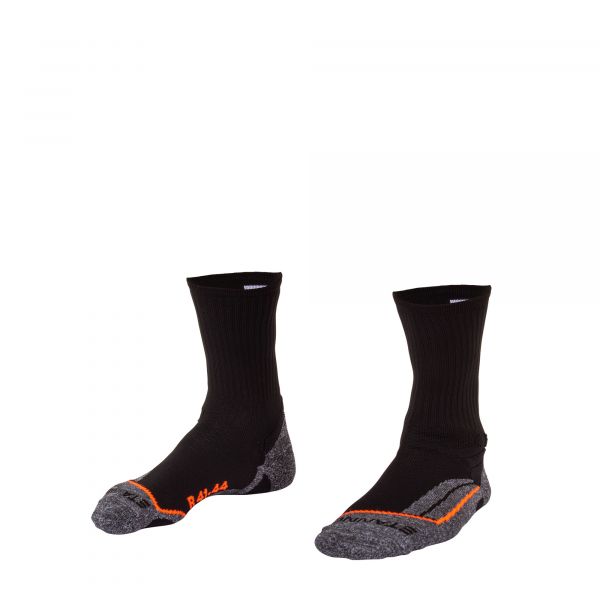 Stadium Crew Socks — Black-White