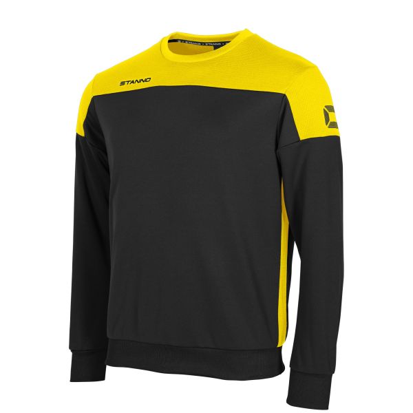 Pride Top Round Neck — Black-Yellow