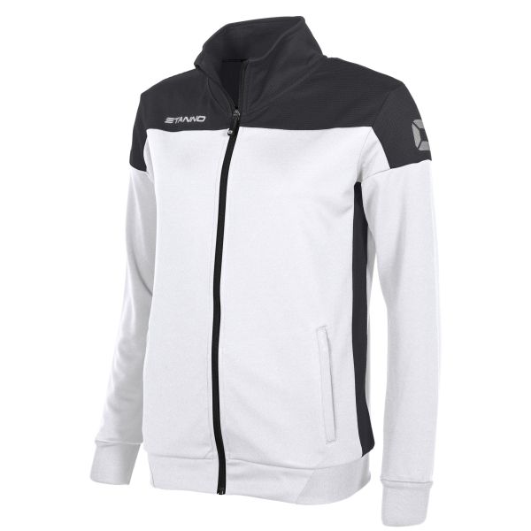 Pride Full Zip Ladies Jacket — White-Black