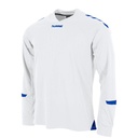 Fyn Long Sleeve Shirt — White-Royal