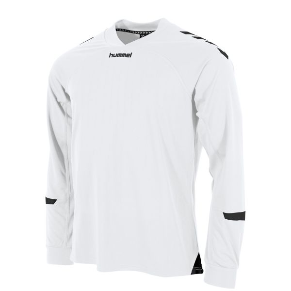 Fyn Long Sleeve Shirt — White-Black