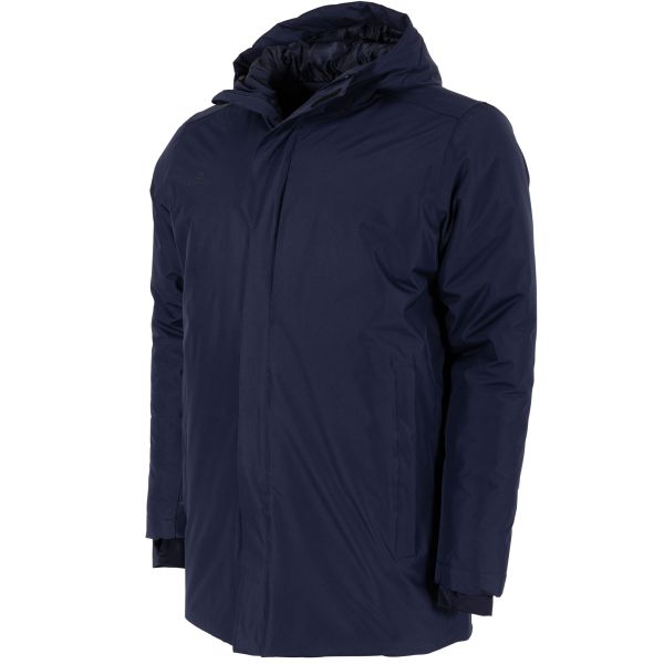 Prime Padded Coach Jacket — Navy
