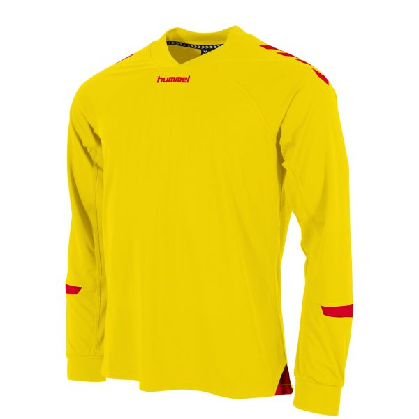 Fyn Long Sleeve Shirt — Yellow-Red