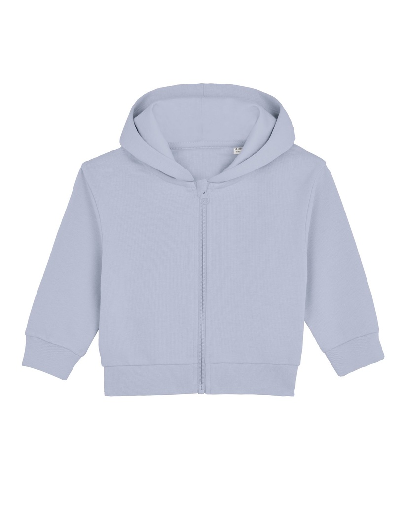 Baby Connector Zip Hoodie Serene Blue