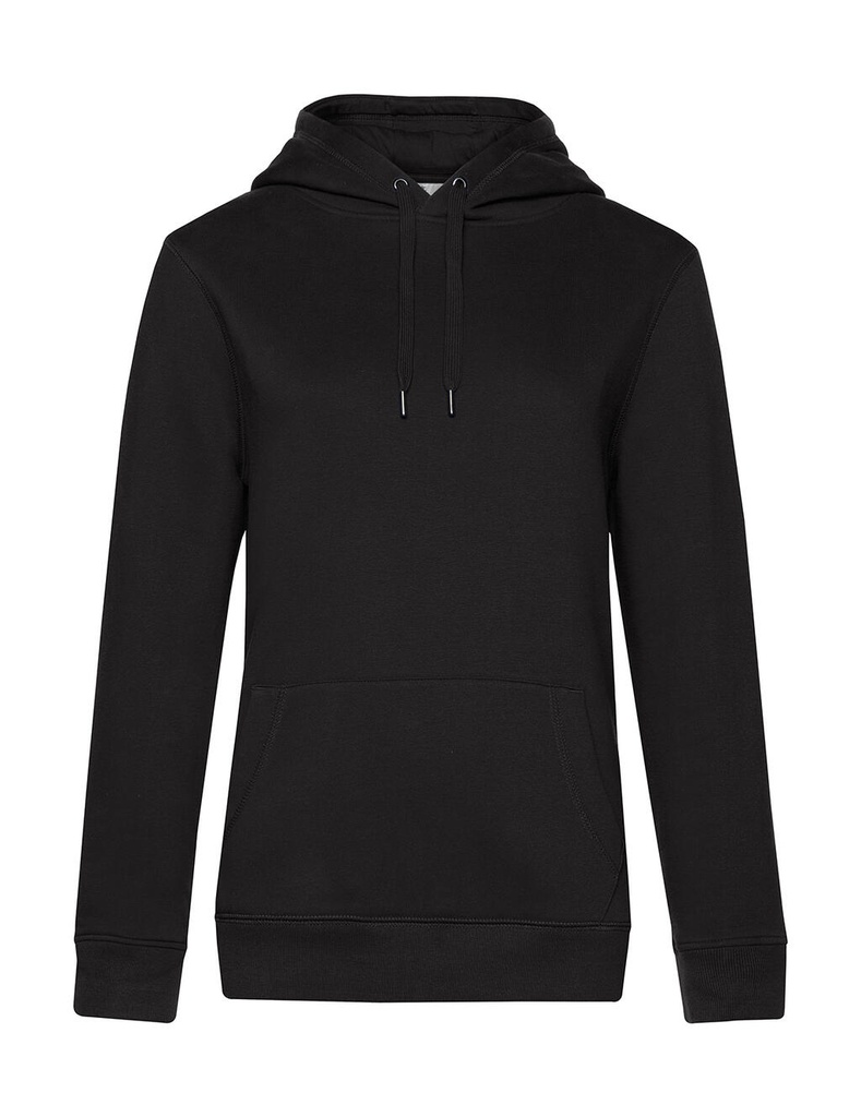QUEEN Hooded /women Black Pure