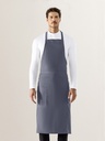 Bib Apron Atlanta Nimbus Grey