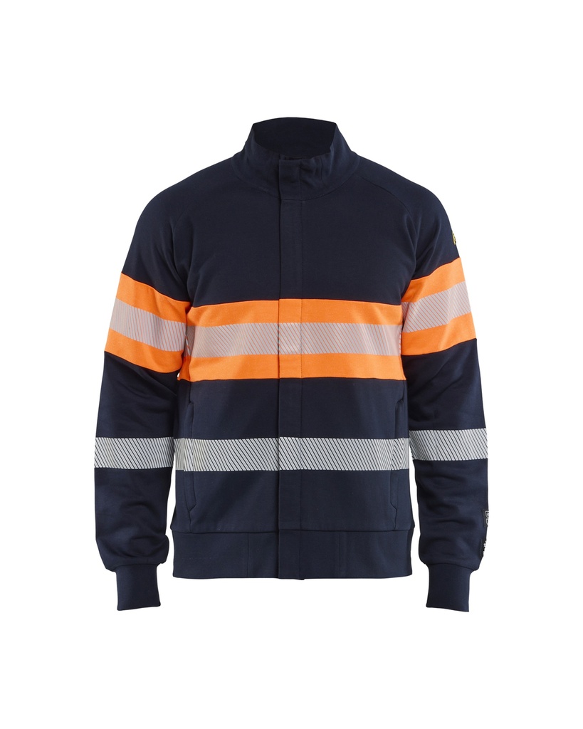 3462 Multinorm Sweatshirt met rits