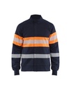 3462 Multinorm sweatshirt met rits inherent