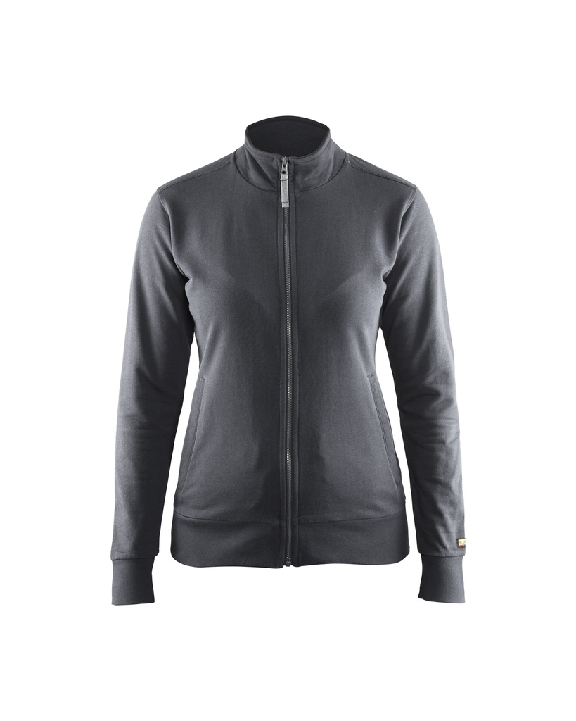 3372 Dames sweatshirt met rits