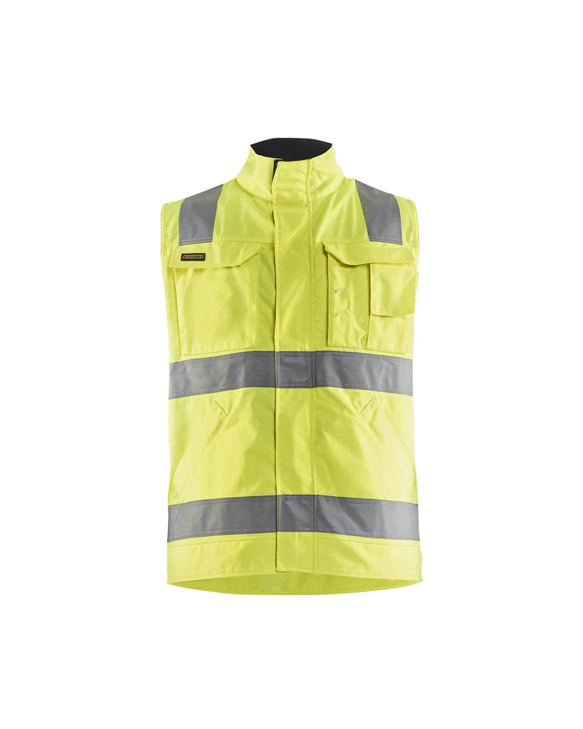 8505 Werkvest. Ongevoerd High Vis