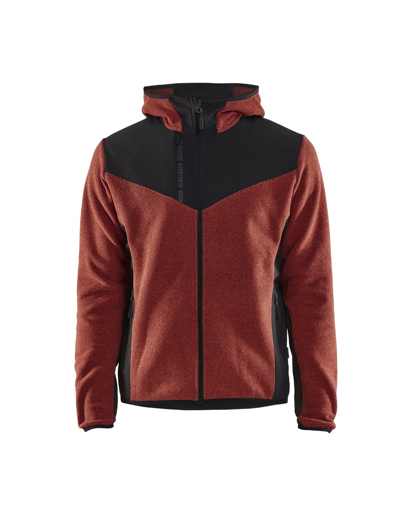 5940 Gebreid jack met softshell