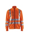 3358 Sweatshirt met rits High Vis