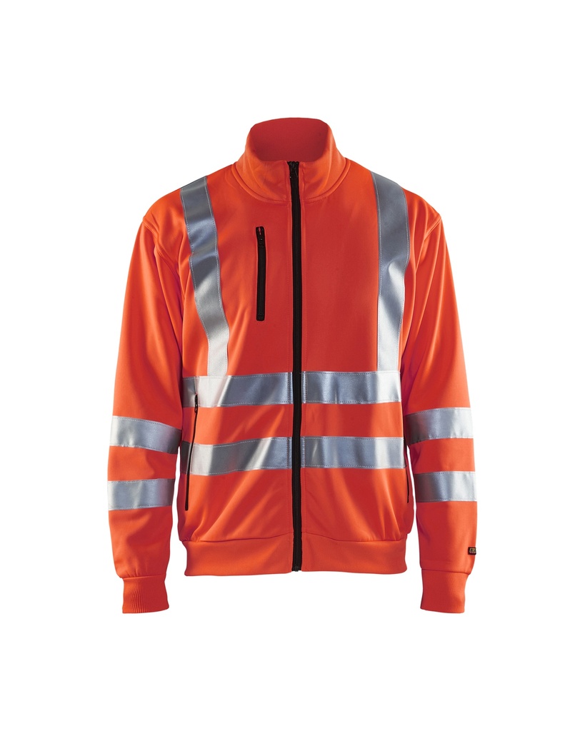 3358 Sweatshirt met rits High Vis