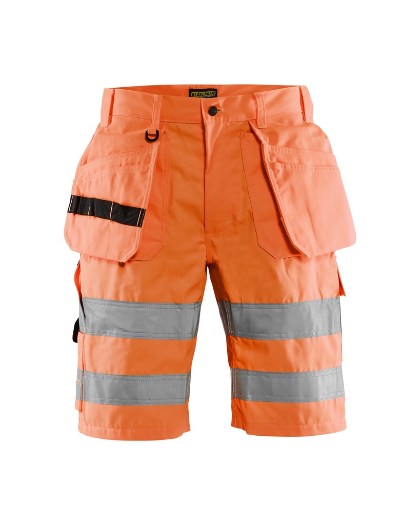 1535 High Vis Short met gereedschapszakken
