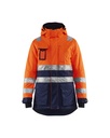 4472 Dames winterparka High Vis